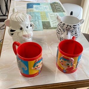 Ringling Brothers Barnum & Bailey souvenir mugs(all 4 for one price)